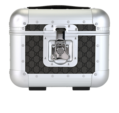 Gucci x FPM Porter Beauty Case, £850, Accessories, Grey, Canvas, Front view